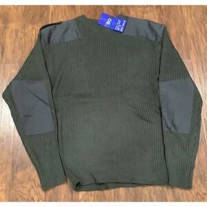 Blue Ocean | Vintage Y2K |  Grey Ribbed Classic Sweater | 3XL